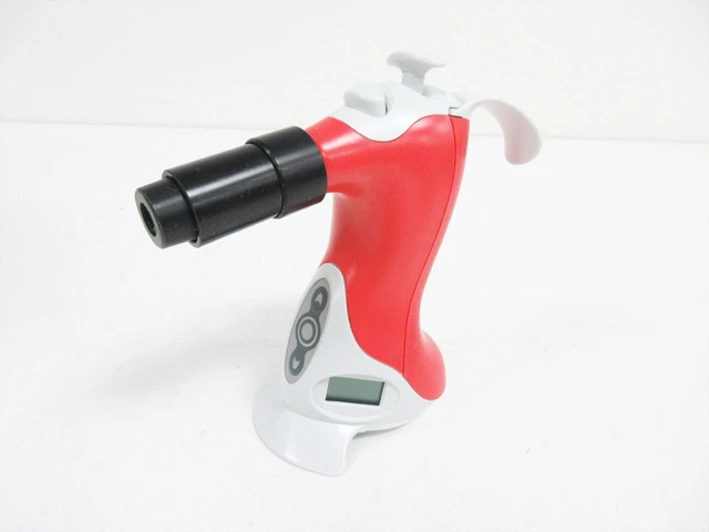 VISTALAB OVATION 0.2 - 10 mL PIPETTE PIPET RED ADJUSTABLE ~ OEB-10mL 1065-10ML
