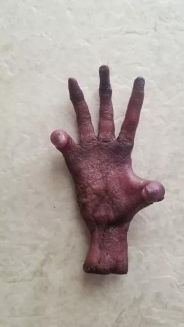 “Cursed” Monkey's Paw / Monkey Hand Prop Replica Hand-Made novelty 3 Wishes Claw