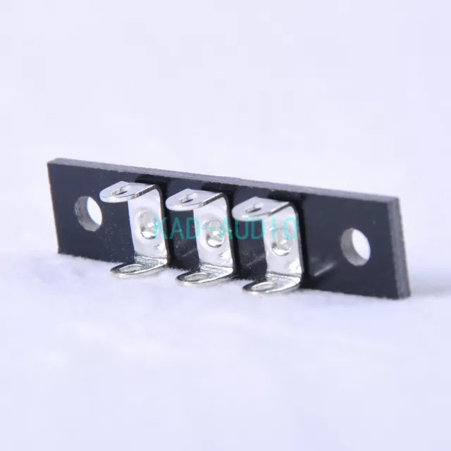 3pcs Point to Point Turret Terminal Tag Strip 3pin Lug Board Audio Amps DIY