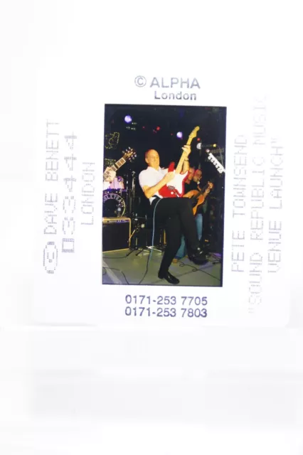 Pete Townsend / The Who Rare Archive Promotional Photo Slide Transparency 35mm