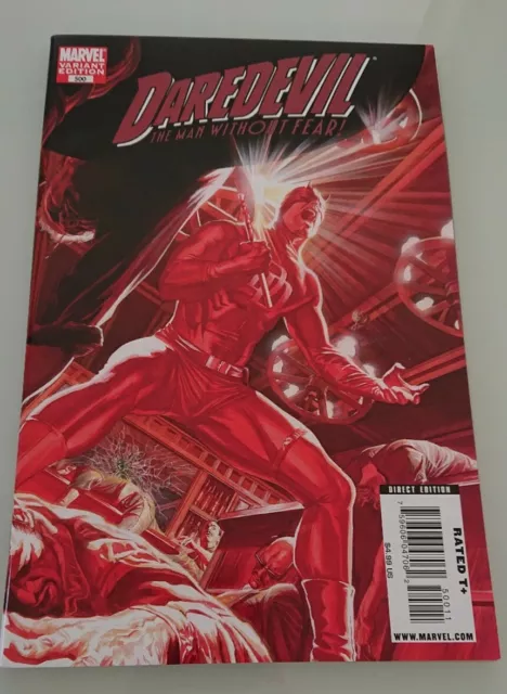 Daredevil Man Without Fear #500 Alex Ross Variant Cover Marvel Comics