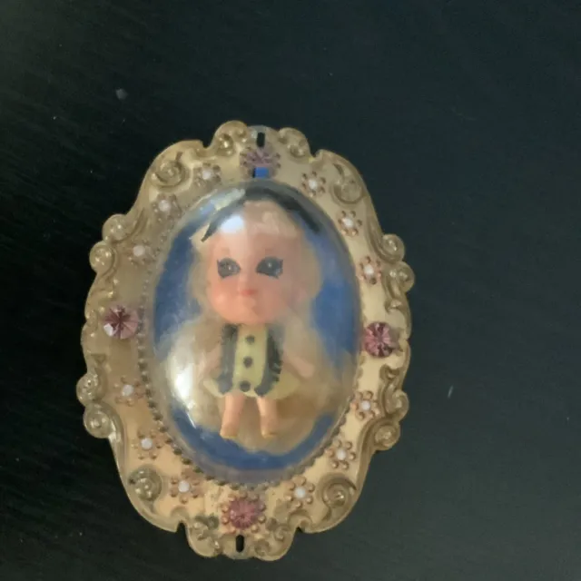 1966 Vintage Liddle Kiddles Lucky  Loiuse Locket Little Doll Mattel Toy