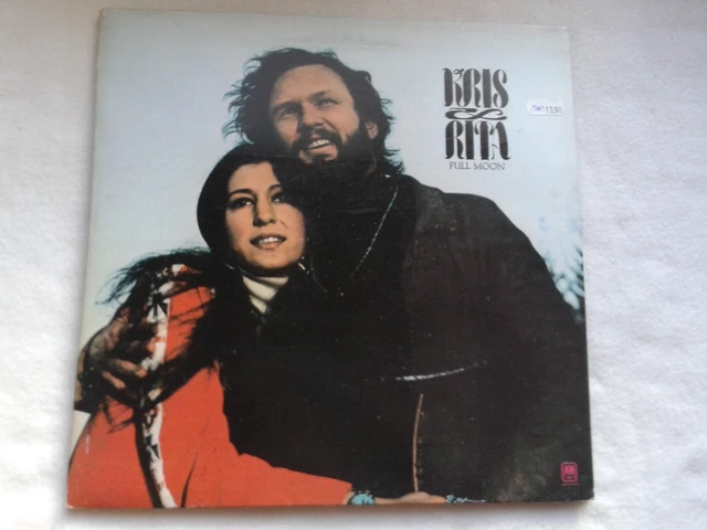 LP KRIS Kristofferson & Rita Coolidge Full Moon NL FOC Country B3 EUR 4