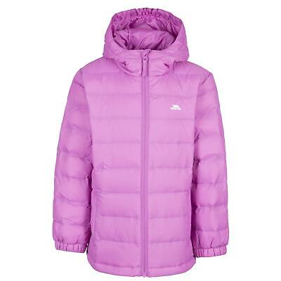 Trespass Girls Naive Jacket Lightly Padded Quilted Coat Wind Resistant