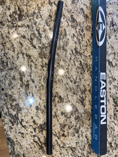 Easton EC70 Carbon Flat Mountain Bike Handlebar 580 Uncut 25.4