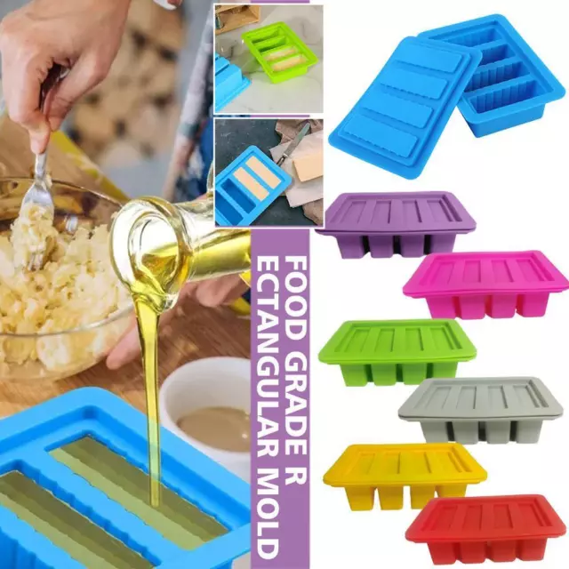 Silicone Butter Mold Butter Molds Tray with LidLarge Butter Maker with Food  Gr.