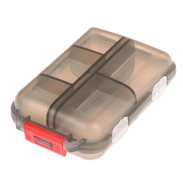 Organizzatore di pillole mini contenitore tablet settimanale sigillato scatola medicinali da viaggio