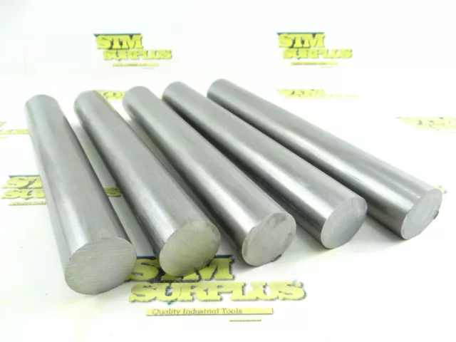 23Lb 12L14 Machining Steel Solid Round Stock 1-7/16" Dia X 10" Lengths 3Pc