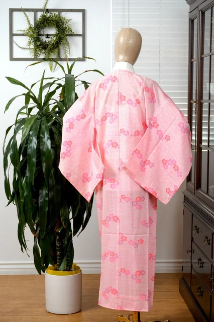 Dear Vanilla Japanese Hitoe Juban Undergown Women's Kimono Genuine Vintage Mint 6