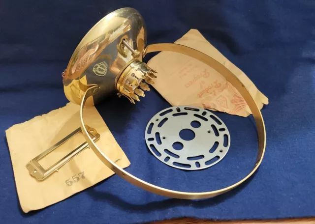 vintage Union Made ceiling lamp harp electric light lighting Progress Mfg Co Inc