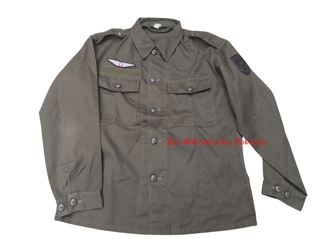 Chemise Manches Longues Militaire Actinfit - Camouflage - Taille XS - Femme Vintage