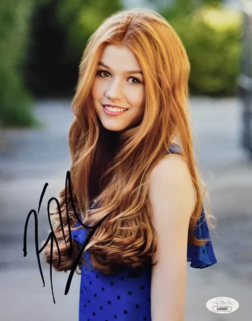 KATHERINE McNAMARA Signed Autographed 8x10 PHOTO Shadowhunters JSA CERT AH96087