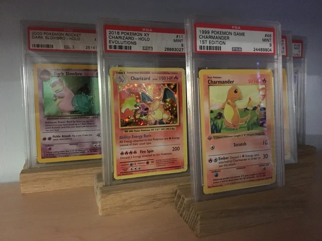 3D Prnted Tradng Card Dsplay: Pokemon, MTG, Yugoh, Sports - Etsy