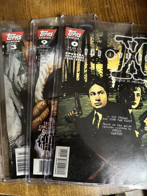 The X-Files #0 Special Collectors  Topps Comics. Mint! Condition + Bonus #3 /#4