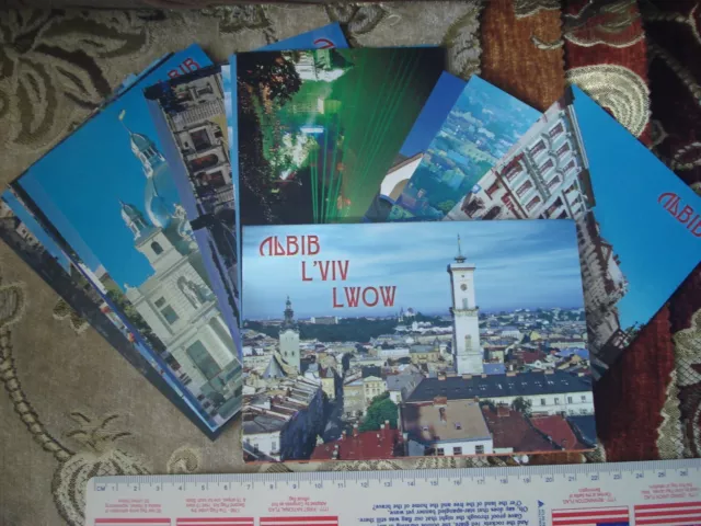 postcards  - Ukraine  Lvov 3