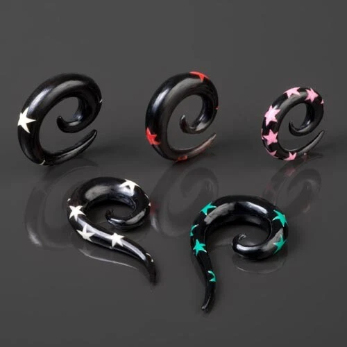 Set De 3 écarteurs Piercing Acier Chirurgical - Barre écartante + Tunnel, EX10, Neuf
