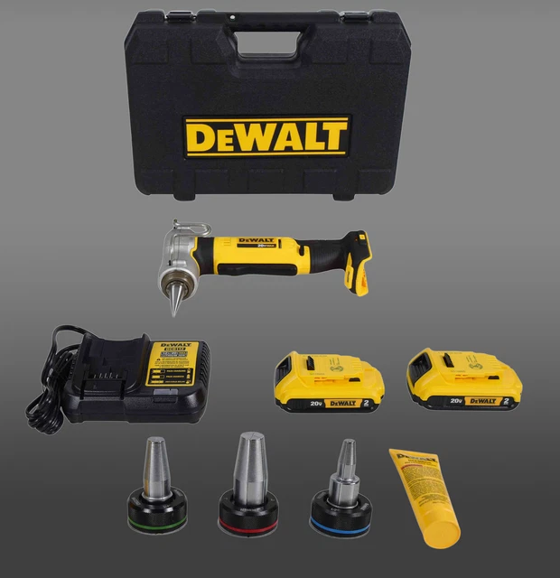 DEWALT DCE400D2 20V Max 1 in. Pex Expander Tool Expansion Kit EUR 505
