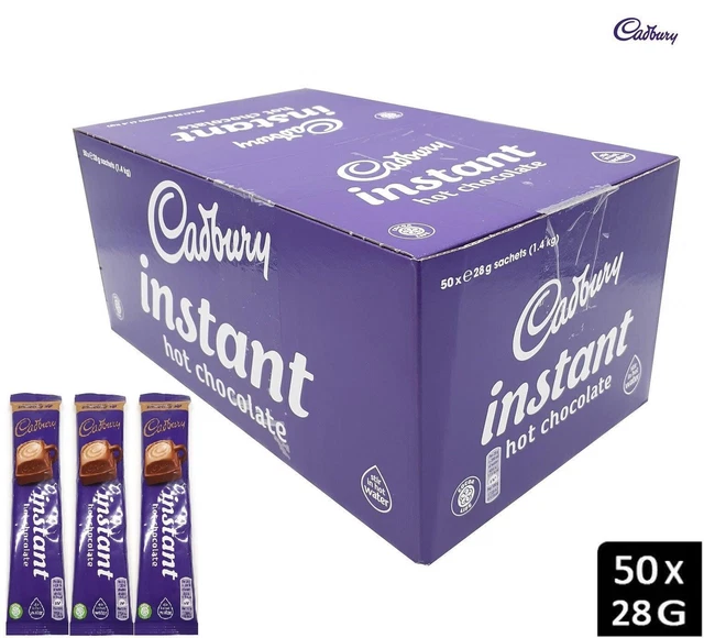 Cadbury Instant Hot Chocolate 28g Cadbury Hot Chocolate In Polvere - 11