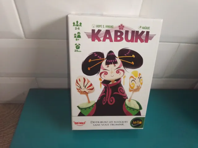Jeu de société complet VF iello mini games 5 Kabuki