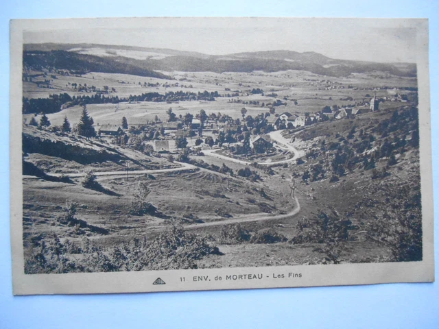 CPA "Environs de Morteau - Les Fins"