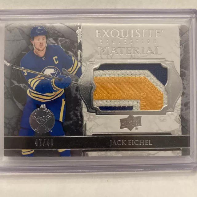 Jack Eichel Exquisite Material /49 3 color patch