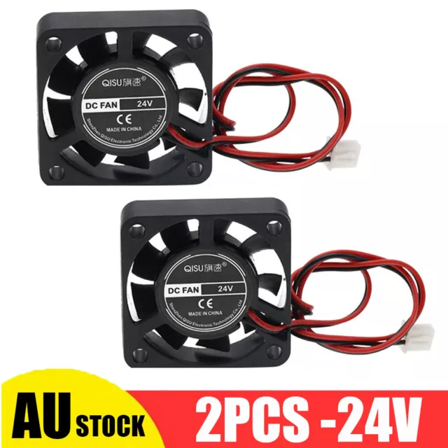 2X Creality 3D 4010 24V DC Brushless Blower Cooling Fan for Ender 3 3D Printer A