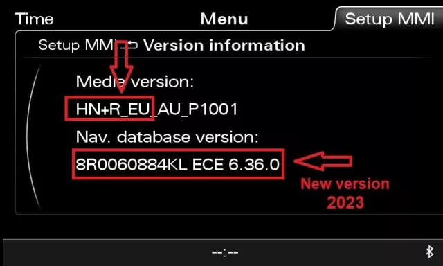 ✔️ Audî MMI Mapa 2023 6.36.0 navegador MMI 3G Plus - A1 A4 A5 A6 A7 A8 Q3 Q5 Q7