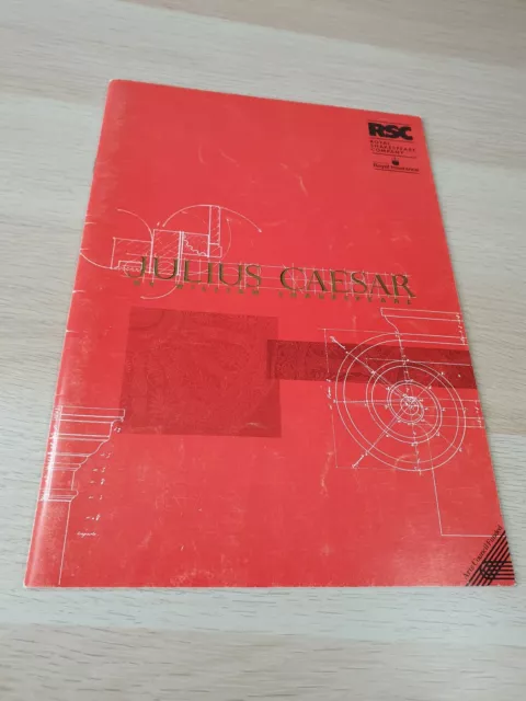 JULIUS CAESAR Royal Shakespeare Company RSC Theatre Programme 1991