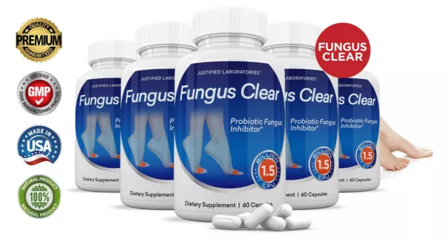 Fungus Clear Premium Probiotic 1.5 Billion CFU 5 Pack