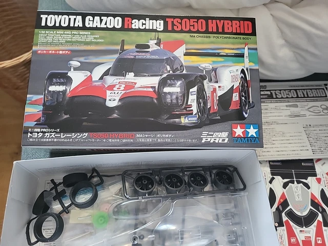 NUOVO TAMIYA 18652 Mini 4WD TOYOTA GAZOO RACING TS050 Hybrid (Telaio MA ...