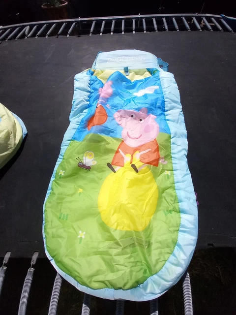 Peppa Pig My First ReadyBed - cama de aire y saco de dormir para niños pequeños en uno