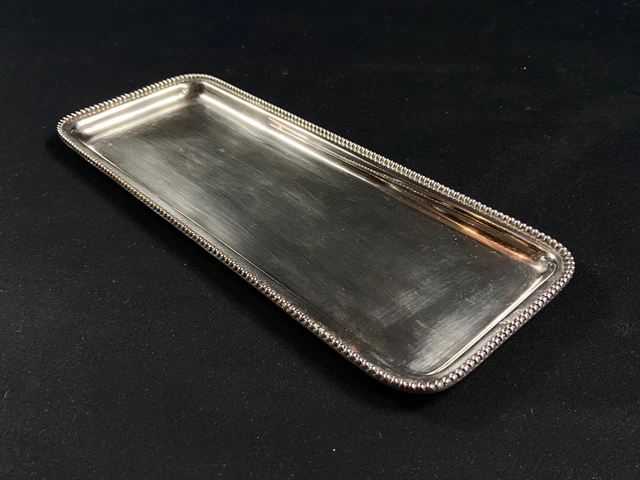 ANCIEN LEGUMIER OU Écuelle En Metal Argente Avec Jolies Anses EUR 45,00 - FR