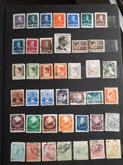 LOT DE TIMBRES FRANCE ANCIENS OBLITERES ET NEUFS AVEC CHARNIERE (258