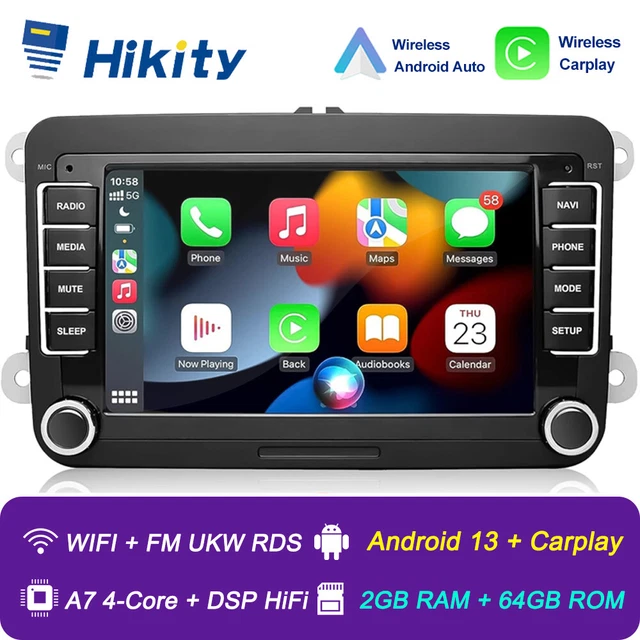 64GB Android 13 Apple Carplay Car GPS Stereo Radio For 2011-2015