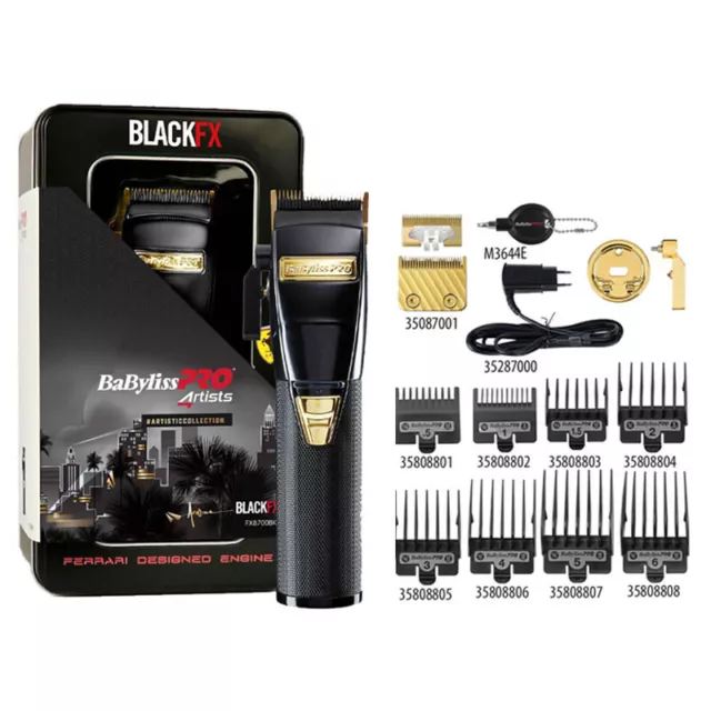 Tondeuse à Cheveux BABYLISS Pro Professionnel Black Fx8700bke Ferrari Designed