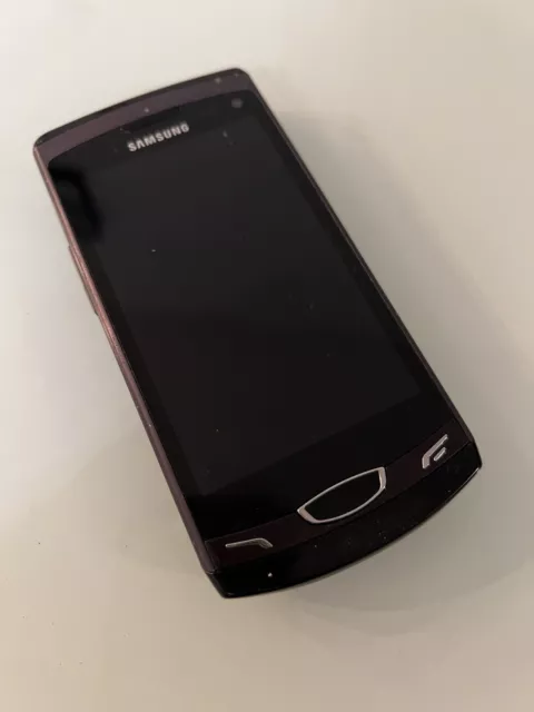 Samsung Galaxy Wave 2 S8530 Noir Orange 2