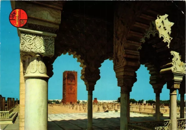 CPM AK MAROC RABAT-La TOUR HASSAN vue du Mausolée Mohammed V (343083)