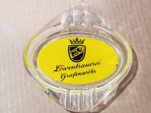 LOWENBRAUEREI  GRAFENWOHR   Ash Tray Excellent Condition