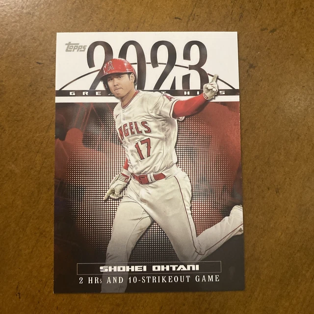 2024 Topps Now SHOHEI OHTANI Greatest Day In Baseball Card #723 - Graded GEM Mint 10 - Foto 7