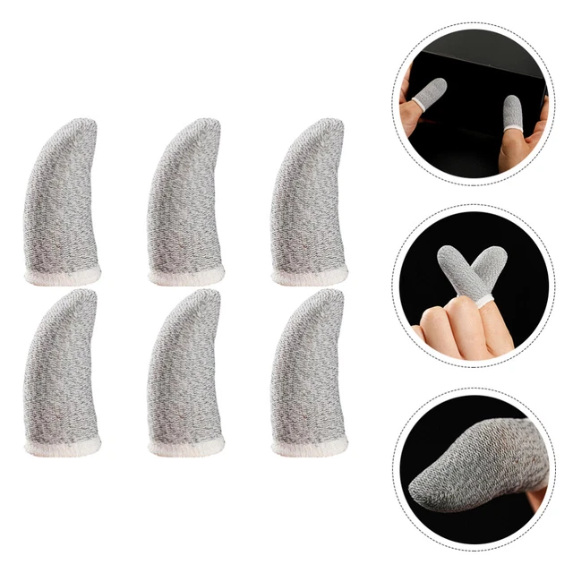 6 Pcs Screen Touch Cover Profession Thumb Protector Gaming Thumb Sleeves