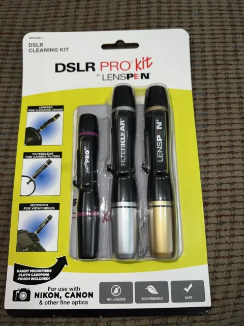 Lenspen DSLR Pro Kit with MicroKlear Cloth New In Package
