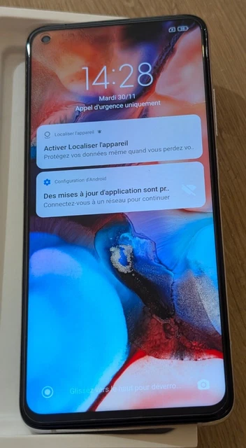 Coque Arrière Métal Xiaomi Mi 10T Pro – Noir – Comme Neuve Avec Câble