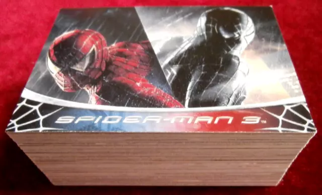 SPIDER-MAN 3 - Complete Base Set (70 Cards) - Rittenhouse 2007