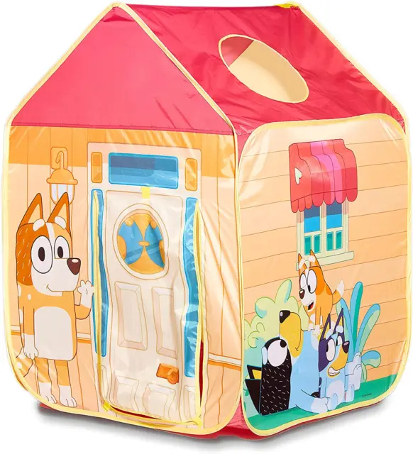 Bluey - Pop 'N' Fun Play Tent - Pops up in Seconds and Easy Storage, Multicolor