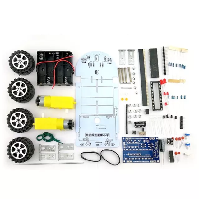 Car DIY Kit Intelligentes Auto-Löt-Trainingspaket Einfach zu Installieren V4V9