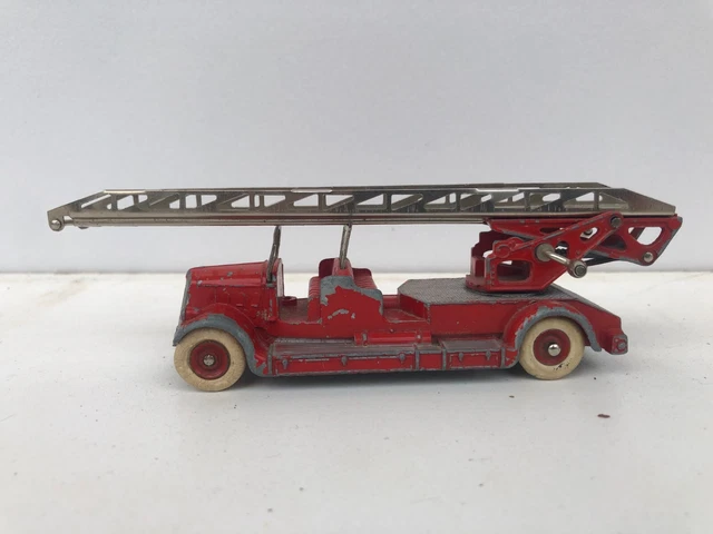 Dinky Toys 32D Auto Echelle Pompier Delahaye D'origine Made Beaufort-en
