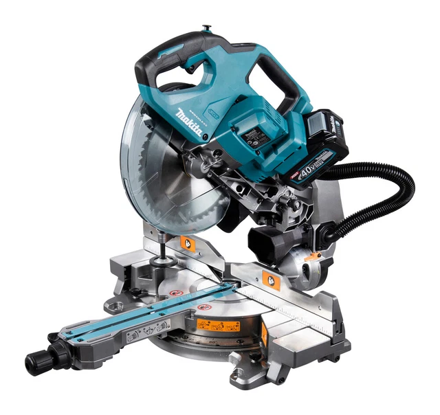 Makita Batería Tapa Sierra Ingresa LS002GZ01, 40V Solo incl. AWS Radio Adaptador WUT01