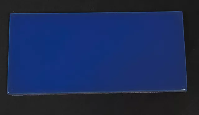 3" x 6" Tile Ribbon Blue Brite Vintage Mosaic Wall C#275 1 Pc