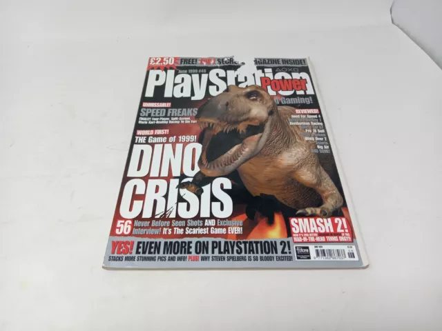 Playstation Power Magazine Dino Crisis Issue 40 June 1999 Retro/Vintage Rare