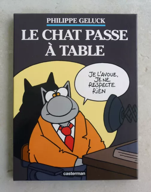 Eo Bd • 2014 • (19) Le Chat Passe A Table • Geluck • Casterman • Comme Neuf